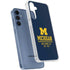 University of Michigan Ann Arbor Est 1817 Galaxy A35 5G Clear Case